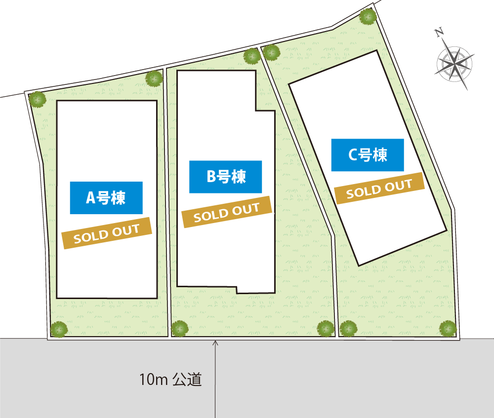 逗子市沼間3丁目　新築一戸建ての区画・間取図＆設備